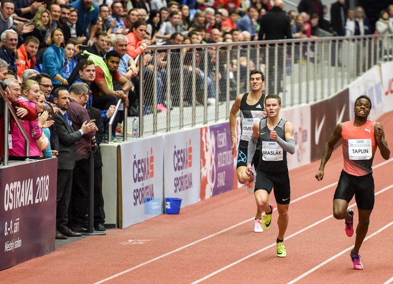 Pavel Maslák opět poběží trať 300 metrů. Foto: Lukáš Kaboň